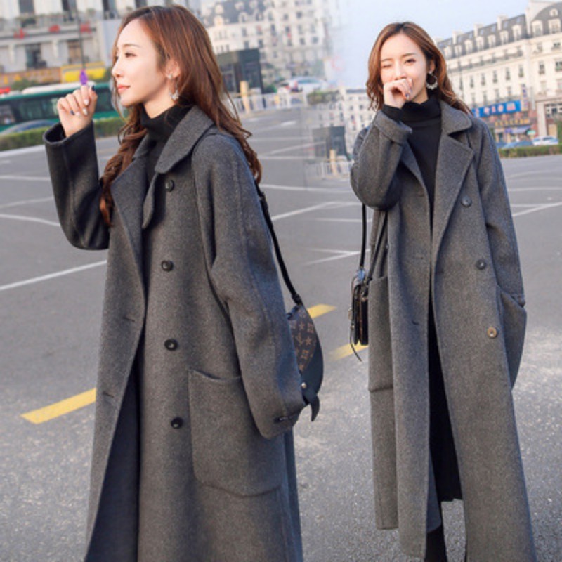 Doublecollar Tweed Coat 38 todayful